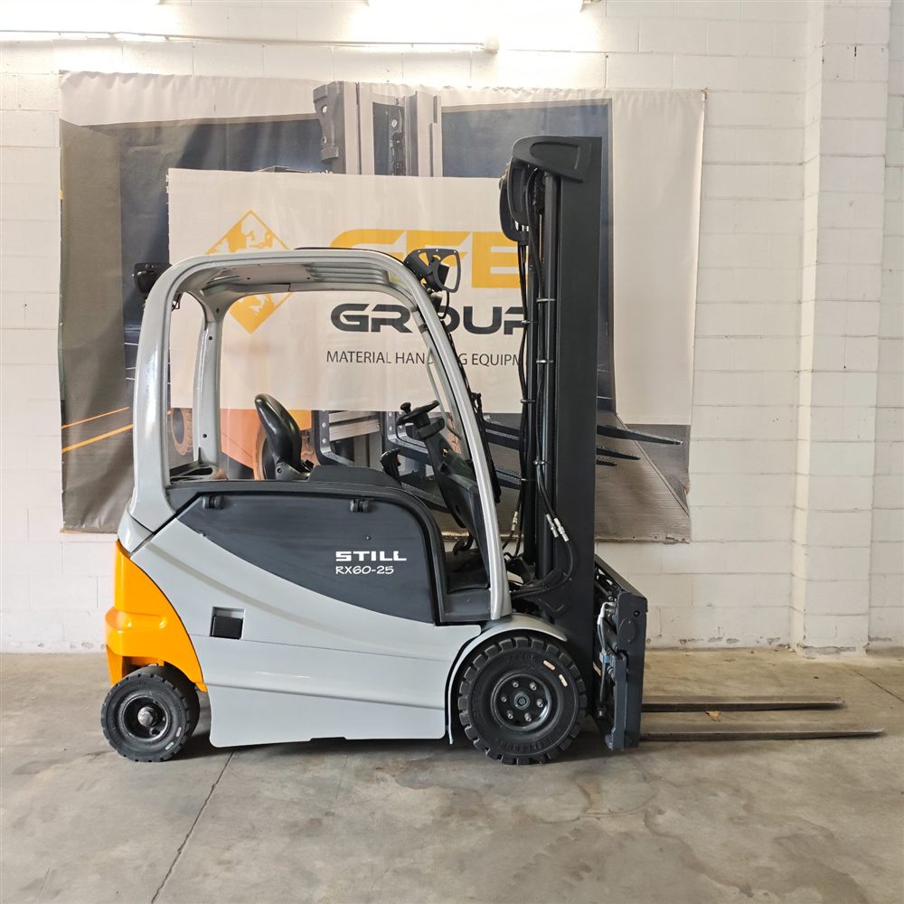Noleggio Carrello Elevatore Frontale Elettrico 4 ruote Still RX60-25 a Milano e provincia
