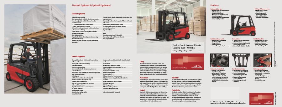 Noleggio Linde E50HL-01/600 a Milano