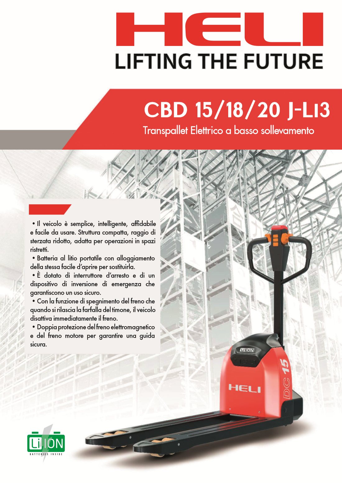 Noleggio HELI CBD15J-LI3 a Milano