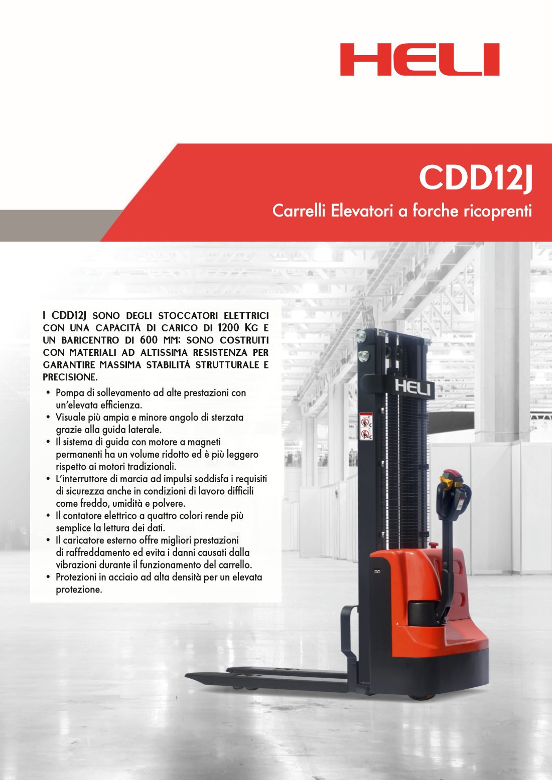 Noleggio HELI CDD12J a Milano